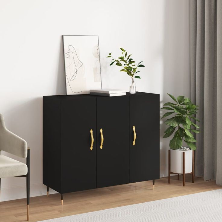 Shoe Rack - 100 x 120 x 35 cm - Black - SC40