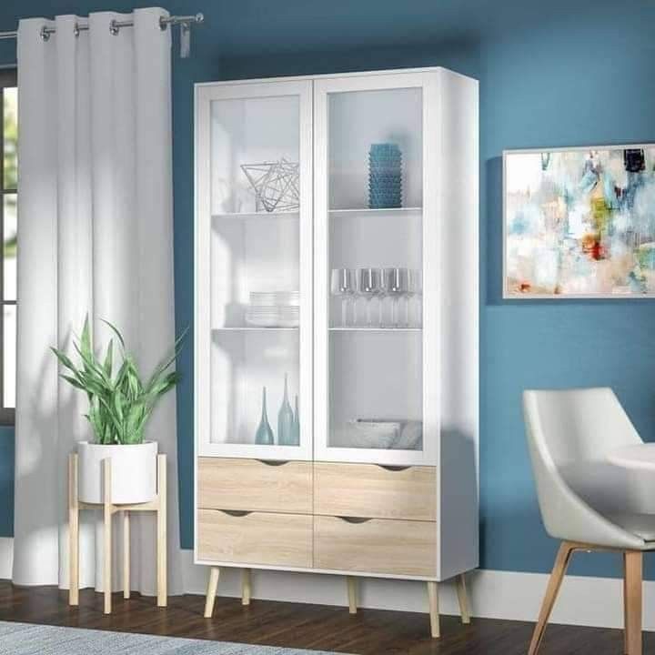 Display Cabinet - 40 x 80 x 190 cm - MDP22