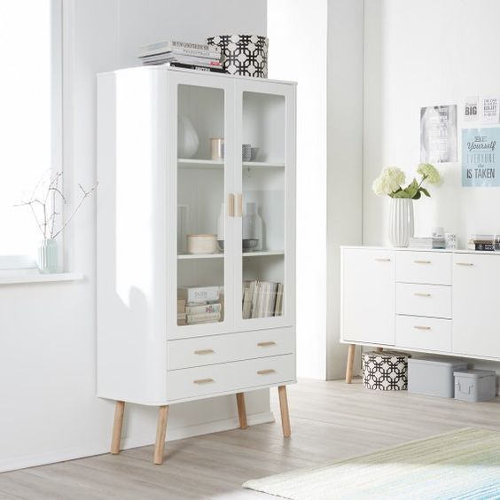 Display Cabinet - 40 x 80 x 200 cm - MDP26