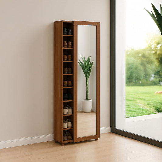 Shoe Rack - 180 x 60 x 35 cm - Wood - SC45