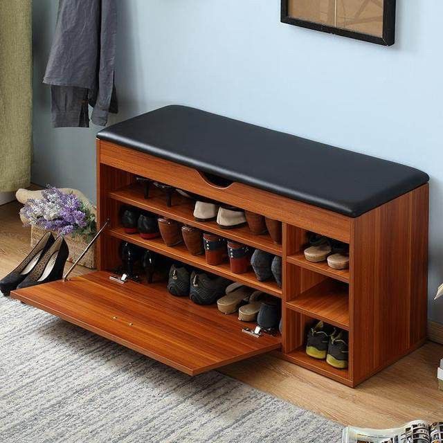 Shoe Rack - 55 x 110 x 40 cm - Wood - SC80